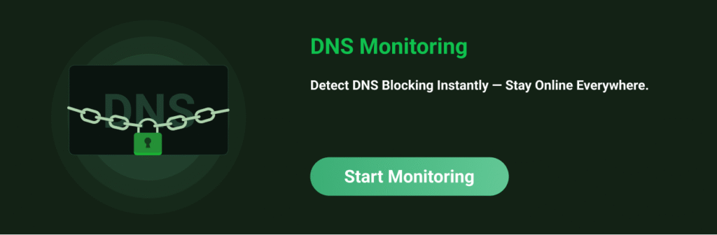 DNS monitoring