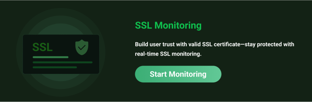 SSL monitoring